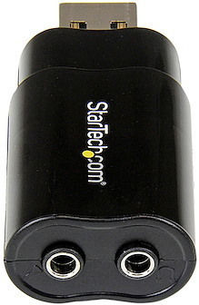 StarTech External USB Sound Card (ICUSBAUDIOB)