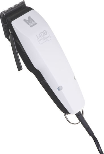 Moser 1400 Επαγγελματική Κουρευτική Μηχανή Ρεύματος Ασημί 1400-0458