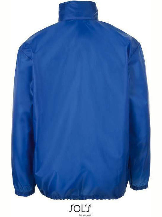Winter Jacket Waterproof and Windproof Royal Blue