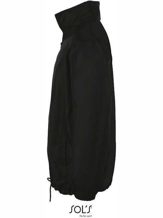 Winter Jacket Waterproof and Windproof Black