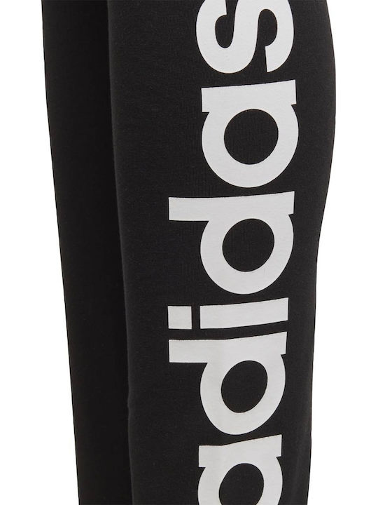 Kinder Leggings Sport Lang Schwarz