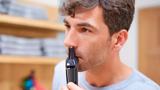 Philips Multigroom Series 3000 Σετ Επαναφορτιζόμενης Κουρευτικής Μηχανής Μαύρο MG3720/15