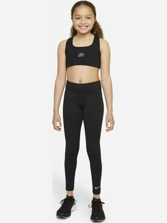 Детски Клин Дълъг Dri-Fit Черен One Luxe Jr