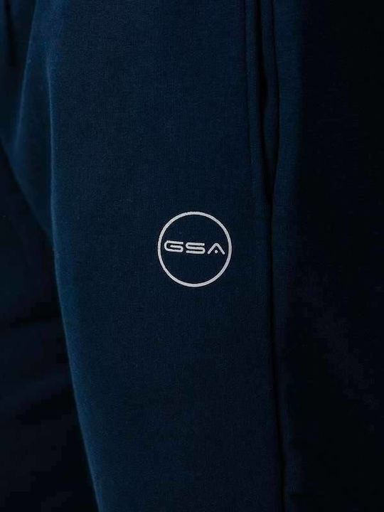 Men's Sweatpants with Elastic Navy Blue