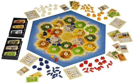 Board Game Οι Άποικοι Του Κατάν (2η Έκδοση) for 3-4 Players 10+ Years Old Kaissa
