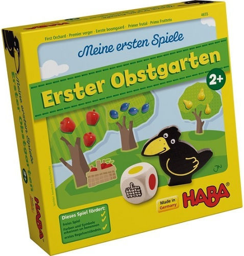 Board Game Τα Πρώτα μου Παιχνίδια: Ο Φρουτόκηπος for 1-4 Players 2+ Years Old (EN) Haba