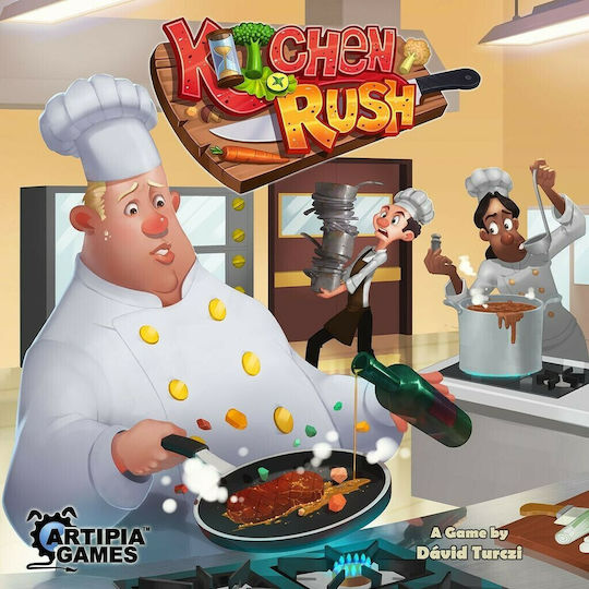 Board Game Kitchen Rush for 1-4 Players 12+ Years Old (EN) Artipia