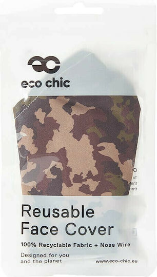 Eco Chic Face Cover Camouflage 1τμχ
