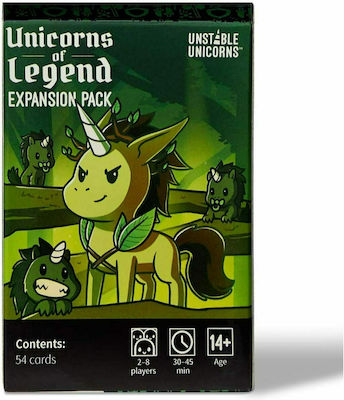 TeeTurtle Extensie Joc Unstable Unicorns: Unicorns of Legend pentru 2-8 Jucători 14+ Ani TEE3299UUEXP3