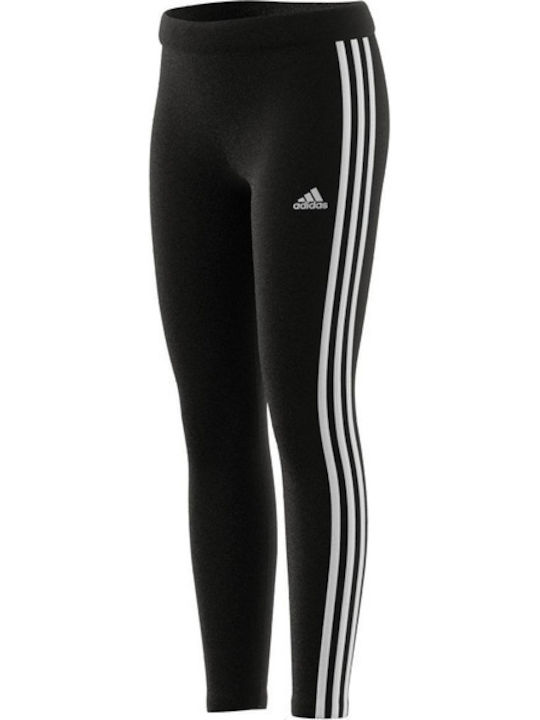 Kids Legging Sports Long Black 3 Stripes