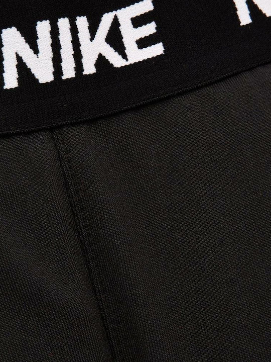 Kids Legging Sports Capri Dri-Fit Black Swoosh