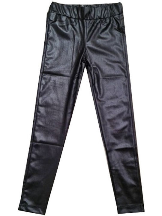 Kinder Leggings Lang Schwarz Leggings