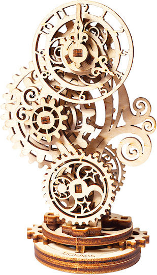 Ugears Παιχνίδι Κατασκευών Ξύλινo Ρολόι Steampunk για Παιδιά 8+ Ετών