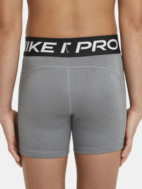 Kids Legging Sports Short Dri-Fit Gray Pro