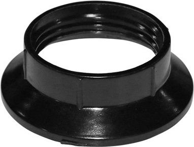 Adeleq Replacement Washer for Lighting Fixtures E14 Threaded Black Wheel Black 16-1012