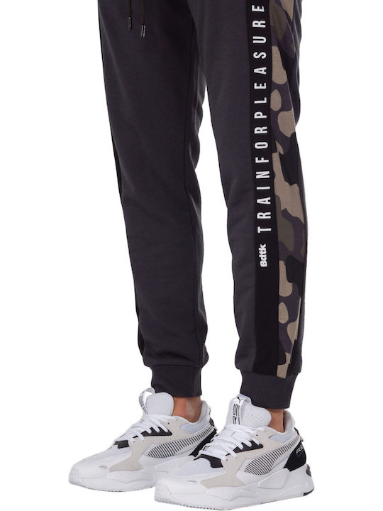 Sweatpants with Elastic Gray