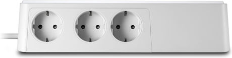 APC Essential SurgeArrest Πολύπριζο 6 Θέσεων με 2 USB-A, Διακόπτη και Καλώδιο 2m