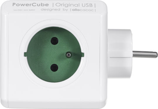 Allocacoc PowerCube 4 Θέσεων με 2 USB-A