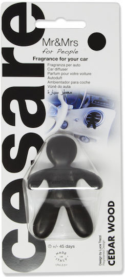 Mr & Mrs Fragrance Αρωματικό Αεραγωγού Αυτοκινήτου Cesare Cedar Wood