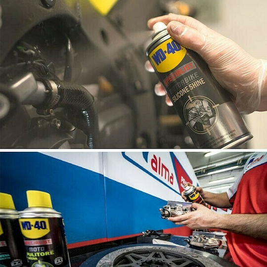 Wd-40 Σπρέι Σιλικόνης Μοτοσυκλέτας 400ml