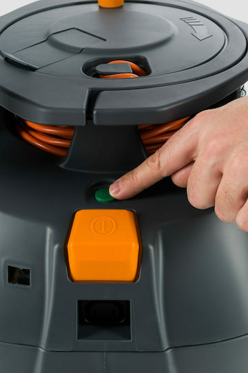 Taski Aero 15 Plus Nass-Trocken Staubsauger 800W Behälterkapazität 15lt Graue