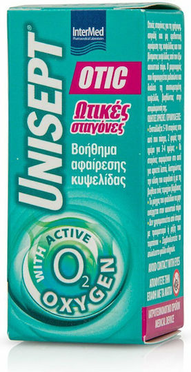 InterMed Unisept Otic Σταγόνες για Καθαρισμό Αυτιών 10ml 1τμχ