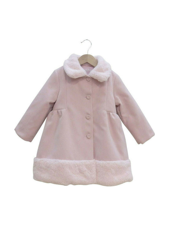 Kids' Coat Long Ecru