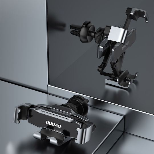 Dudao F11Pro Suport Auto pentru Telefon cu cârlige reglabile Neagră
