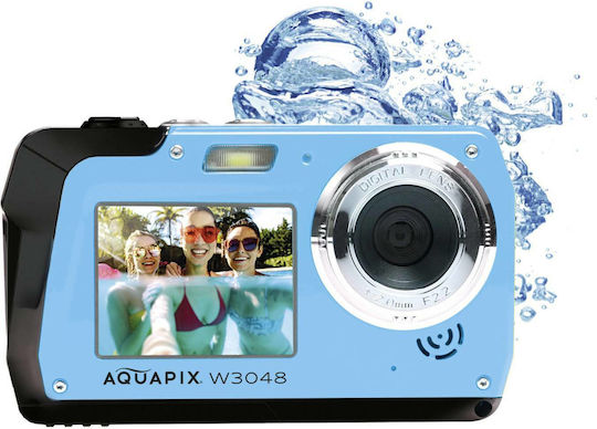 EasyPix Aquapix W3048 Edge Compact Camera 13MP Blue