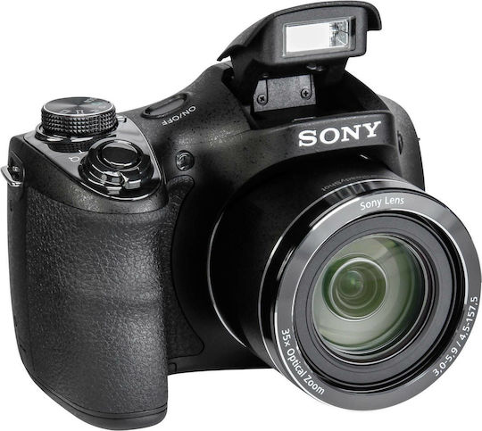 Sony H300 Compact Φωτογραφική Μηχανή 20.1MP Οπτικού Ζουμ 35x Μαύρη