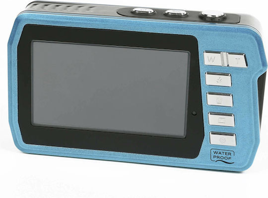 EasyPix Aquapix W3048 Edge Compact Camera 13MP Blue