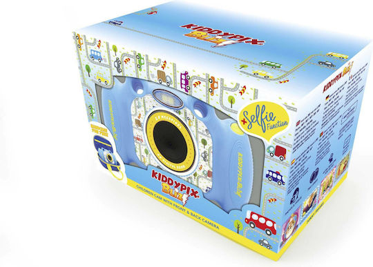 EasyPix KiddyPix Blizz Children's Camera 2MP with Thermal Printing Optical Zoom 4x Blue