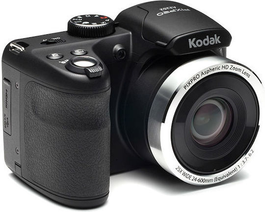 Kodak PixPro AZ252 Compact Φωτογραφική Μηχανή 16MP Οπτικού Ζουμ 25x με Οθόνη 3" και Ανάλυση Video 1280 x 720 pixels Μαύρη