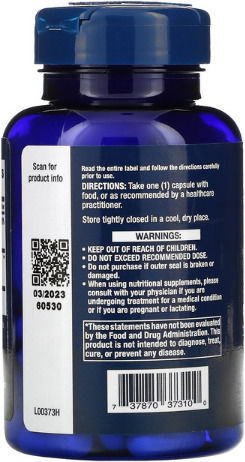 Life Extension No Flush Niacin Βιταμίνη για την Υγεία του Νευρικού Συστήματος 640mg 100 κάψουλες