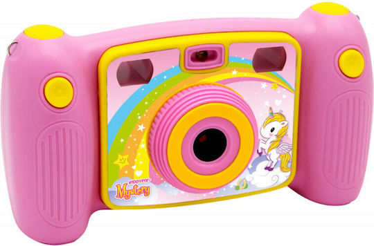 EasyPix KiddyPix Mystery Compact Φωτογραφική Μηχανή 1.3MP με Οθόνη 2" και Ανάλυση Video Full HD (1080p) Ροζ
