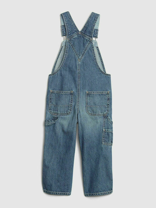 GAP Kinder Latzhose Jeans Blau