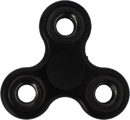 Fidget Spinner ABS Plastic Three Leaves 2 minutes Πλαστικό Μαύρο