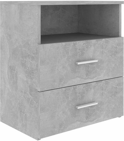 Nachttische Grey 2Stück 50x32x60cm