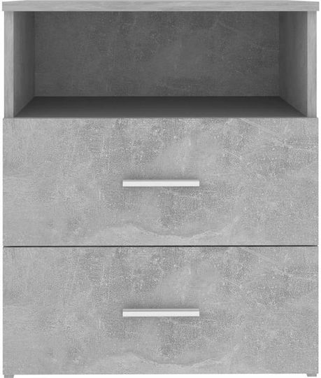Nachttische Grey 2Stück 50x32x60cm