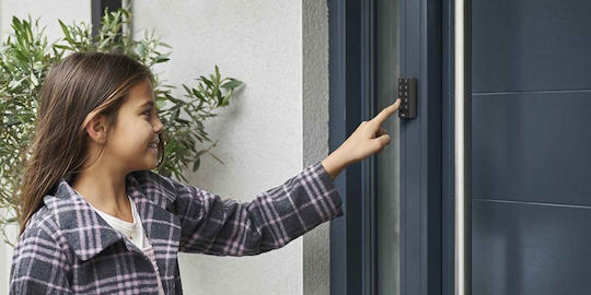 Yale Linus Fără fir Tastatură de control acces securitate în Negru Culoare Y05/301000/BL