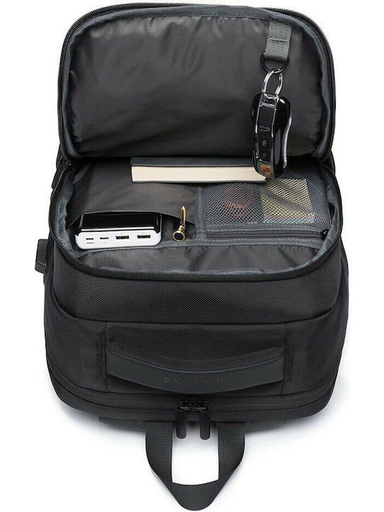 Bange 1921 Αδιάβροχη Τσάντα Πλάτης για Laptop 15.6" με Θύρα USB σε Μαύρο χρώμα