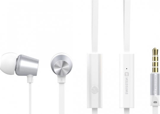 Swissten YS500 In-ear Handsfree with 3.5mm Connector White