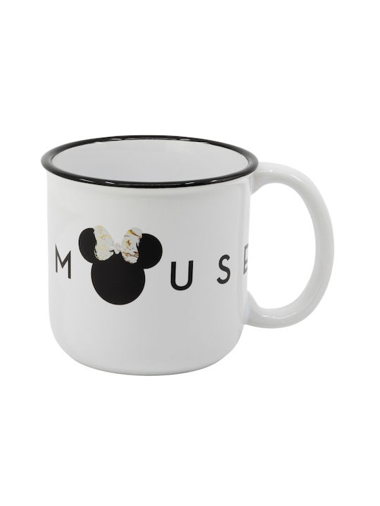 Stor Minnie Ceramic White Mug 400ml