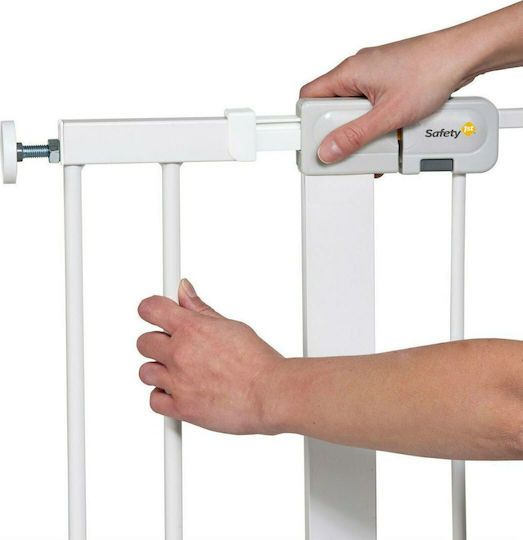 Safety 1st Easy Close Safety Gate Extensions Simple Placement made of Metal in White Color 7x7x7εκ. 1pcs