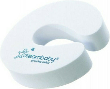 Dreambaby Προστατευτικό Δακτύλων από Πόρτες από Αφρώδες Υλικό σε Λευκό Χρώμα 2τμχ
