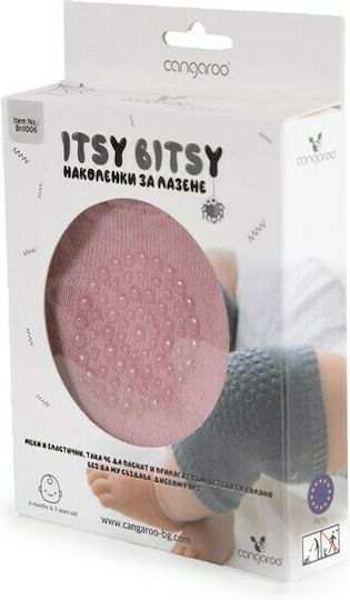 Cangaroo Itsy Bitsy Crawling Knee Pad made of Fabric in Pink Color 2pcs
