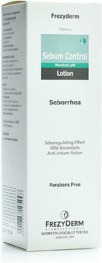 Frezyderm Sebum Control Lotion Μαλλιών κατά της Λιπαρότητας Seborrhea 100ml