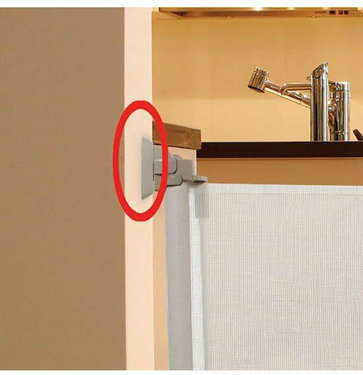Dreambaby Safety Gate Accessories with Screws, βιδωτό, βιδωτο made of Plastic in White Color 2pcs