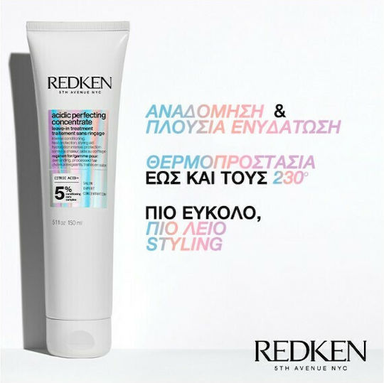 Redken Acidic Perfecting Lotion Μαλλιών για Αναδόμηση Citric Acid 5% 150ml