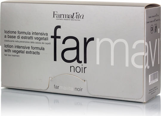 Farmavita Noir Αμπούλες Μαλλιών κατά της Τριχόπτωσης 12x8ml